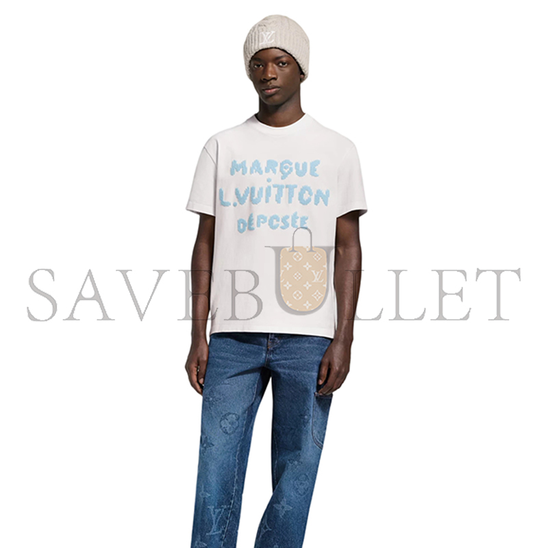 l0vis Vvtt0n embroidered signature t-shirt 1aikd5